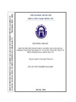 Một số phương pháp nâng cao hiệu quả quảng bá website thương mại điện tử và được áp dụng thực tế trên website ELC EHOU EDU VN 