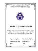 Xác định tỉ lệ vi khuẩn đường ruột mang gen KPC và NDM  1 tại bệnh viện hữu nghị việt đức từ tháng 12 2016 đến tháng 4 2017 