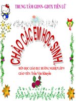 chủ đề 7 hướng nghiệp lớp 9