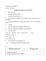 giáo án số học 6 theo mô hình trường học mới