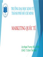 Thuyết trình môn marketing quốc tế đối phó với tham nhũng trong giao thương quốc tế với trung quốc 