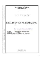Giải pháp marketing nhằm thu hút khách du lịch quốc tế tại khách sạn la casa hà nội 