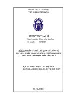 Nghiên cứu mối liên quan giữa nồng độ HBV – DNA huyết thanh với một số chỉ số hóa sinh về chức năng gan ở bệnh nhân viêm gan b 