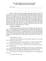 PHAT BIEU PHAT ĐONG NGAY CHAY OLYMPIC NAM 2018