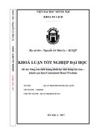 Nâng cao chất lượng nhân lực nhà hàng sài gòn   khách sạn intercontinental hanoi westlake 