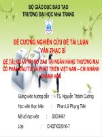 THUYET TRINH DE CUONG