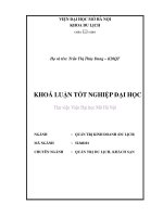 Giải pháp nâng cao năng suất lao động bộ phận tiệc   khách sạn JW marriott hà nội 