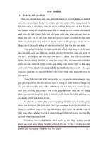 Một số giải pháp nhằm nâng cao chất lượng phục vụ của bộ phận buồng tại khách sạn DAEWOO hà nội 