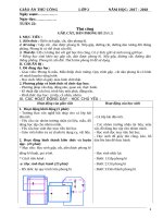 Giáo án Thủ công lớp 2 Tuan 22