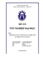 Phối hợp tần số và tính toán can nhiễu cho vệ tinh quan sát trái đất 