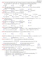 Đề thi thử số 7   THPT chuyên đại học vinh   nghệ an