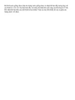 Ba bình nước giống nhau chứa ba lượng nước giống nhau và nhiệt độ ban đầu tương ứng với các bình là t1