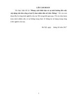 Phong cách lãnh đạo và sự ảnh hưởng đến việc xây dựng văn hóa công sở tại Ủy ban nhân dân xã Cẩm Thăng