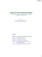 PHÂN TÍCH AN TOÀN HẠT NHÂN