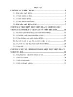 THỰC TIỄN THỰC HIỆN TRÁCH NHIỆM XÃ HỘI TRONG CÁC TỔ CHỨC Ở VIỆT NAM VÀ TRÊN THẾ GIỚI