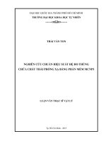 Nghiên cứu chuẩn hiệu suất hệ đo thùng chứa chất thải phóng xạ bằng phần mềm mô phỏng MCNP5