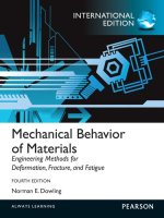 Mechanical behavior of materials 4th ed   norman e  dowling (pearson, 2013)
