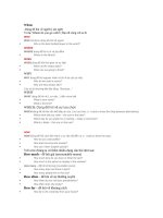 Cac tu de hoi thhong dung