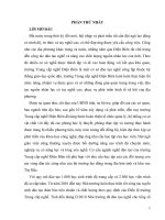 Xử lý tình huống sự bất cập giữa chất lượng đầu vào và yêu cầu mục tiêu đào tạo trình độ trung cấp nghề của học sinh trường Trung cấp nghề tỉnh Điện Biên