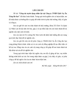 LỜI CẢM ƠN HAY TRONG LUẬN VĂN BÁO CÁO ĐỀ TÀI TỐT NGHIỆP 25