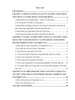 Vai trò của tổ chức công đoàn cơ sở trong doanh nghiệp ở Việt Nam hiện nay