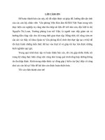 TUYỂN TẬP LỜI CẢM ƠN TRONG LUẬN VĂN