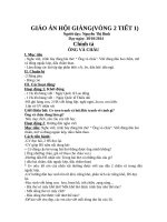 GIÁO AN HOI GIANG BAI ĐỘNG TỪ