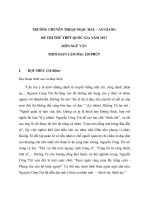 ĐỀ THI THỬ THPT QUỐC GIA MÔN VĂN CÓ ĐÁP ÁN VÀ THANG ĐIỂM