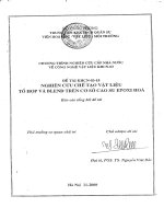 NGHIÊN cứu CHẾ tạo vật LIỆU tổ hợp và BLEND TRÊN cơ sở CAO SU EPOXI hóa 