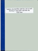 NGHIÊN cứu đặc điểm SINH học của cá mối THƯỜNG ở VÙNG BIỂN VỊNH bắc bộ VIỆT NAM 