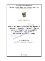 NÂNG CAO CHẤT LƯỢNG CÔNG tác ĐÁNH GIÁ HIỆU QUẢ CÔNG VIỆC của NHÂN VIÊN tại CÔNG TY cổ PHẦN tập đoàn MERAP THÔNG QUA VIỆC áp DỤNG PHƯƠNG PHÁP ĐÁNH GIÁ 360 độ