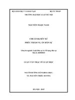 Chuẩn bị xét xử phúc thẩm vụ án dân sự  