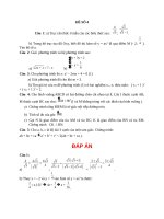 BÀI TẬP TOÁN 9 CÓ LỜI GIẢI