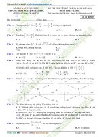 GK1 TOAN-11 THPT NGUYEN THAI HOC VINH PHUC