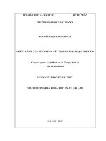 Chức năng của Viện Kiểm sát trong giai đoạn truy tố