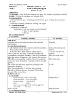 Giao an Tieng anh lop 4 nam 2018