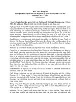 BÀI THU HOẠCH ct he 2017