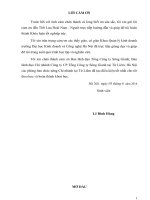 Một số giải pháp Marketing nhằm thúc đẩy tiêu thụ sản phẩm phân bón ở Chi nhánh Công ty Cổ phần Tổng công ty Sông Gianh tại Từ Liêm, Hà Nội