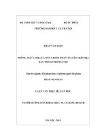 Phòng ngừa tội lừa đảo chiếm đoạt tài sản trên địa bàn thành phố Hà Nội