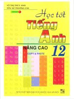 học tốt tiếng anh 12 nâng cao