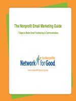 Nonprofit email marketing guide 