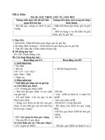 Giáo án toán lớp 4 tiết 23 