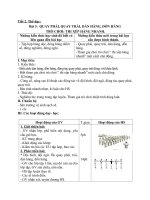 Giáo án thể dục lớp 4 tiết 1 