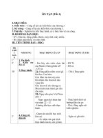 Giáo án môn tin học lớp 3  ôn tập TIN học