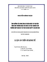 Ảnh hưởng của hình ảnh sự kiện được tài trợ đến hình ảnh thương hiệu của nhà tài trợ - Nghiên cứu trường hợp Habeco tài trợ cho sự kiện Happu Colour Run