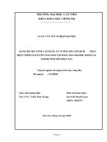 ĐẢNG bộ TRÀ VINH vận DỤNG tư TƯỞNG hồ CHÍ MINH THỰC HIỆN CHÍNH SÁCH tôn GIÁO đối với ĐỒNG bào KHMER TRONG sự NGHIỆP đổi mới HIỆN NAY 