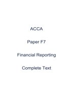 ACCA f7 complete text 2016