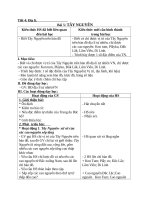 Giáo án địa lý  lớp 4 tiết 1 