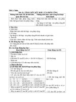 Giáo án toán lớp 4 tiết 20 