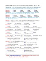 De thi thu THPTQG nguyen thi minh khai  ha tinh  lan 1 file word co loi giai chi tiet 